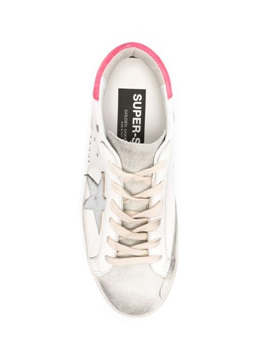 Sneakers donna bianche e rosa Golden Goose GWF00102 F00535681490 Cuccuini store